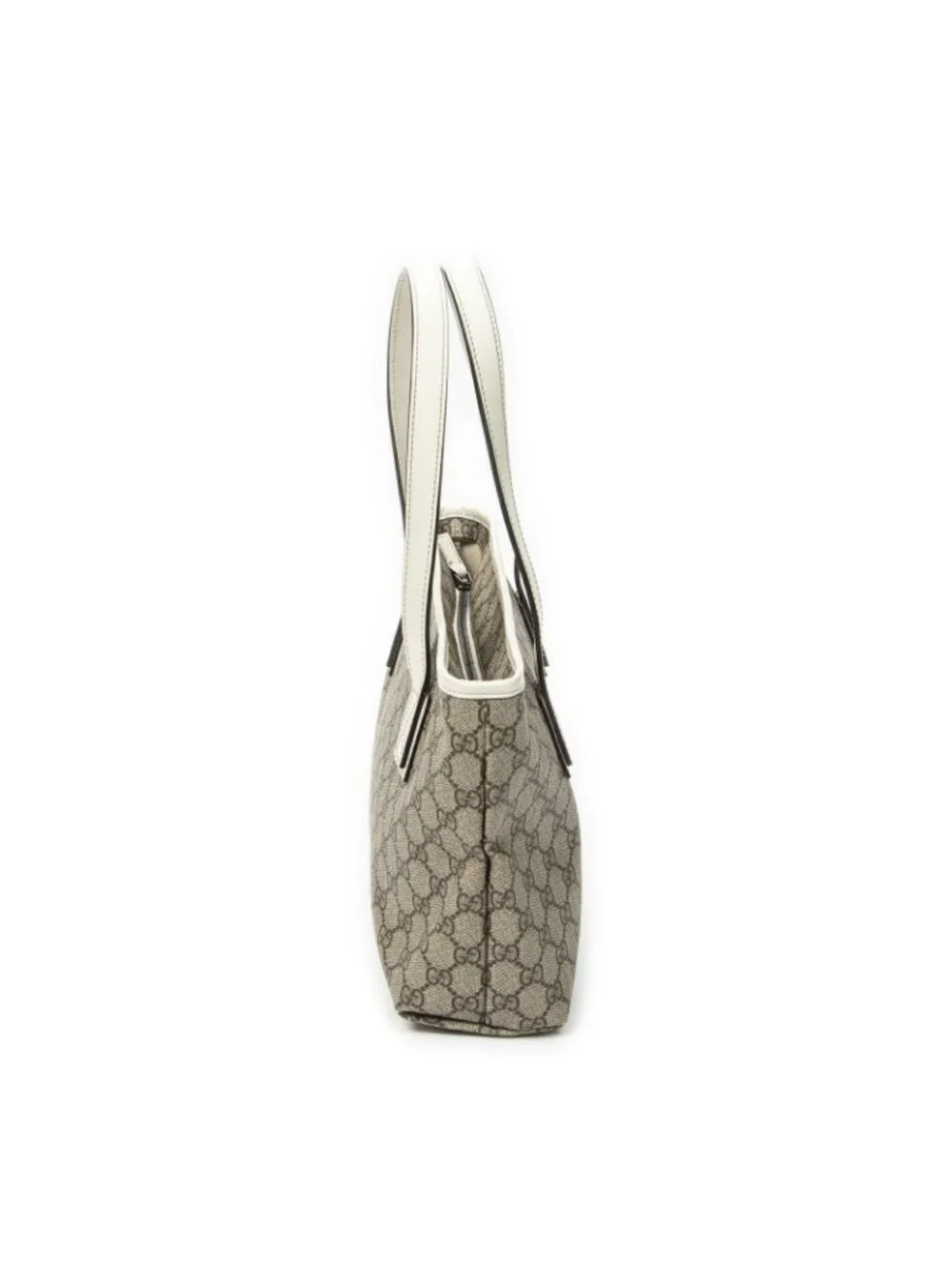 Gucci Small Joy Tote Beige Ivory Supreme Canvas